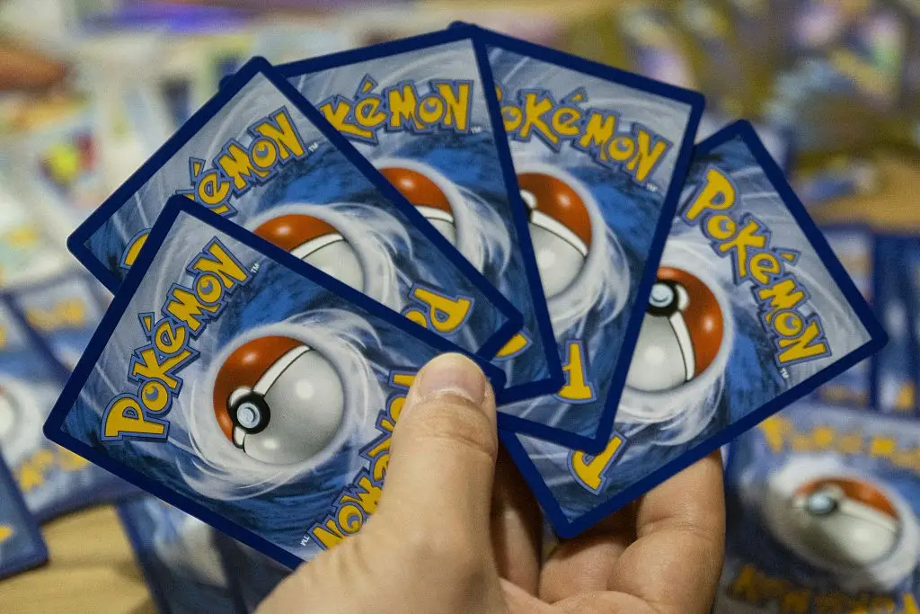 Some Pokémon cards can be worth a ridiculous amount of cash (Martin LELIEVRE / AFP via Getty Images)