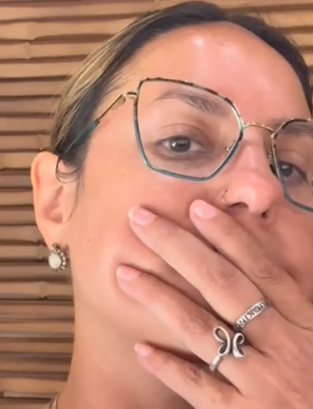 Jess was certainly shocked by the price. (TikTok/@tryingtobequiet)