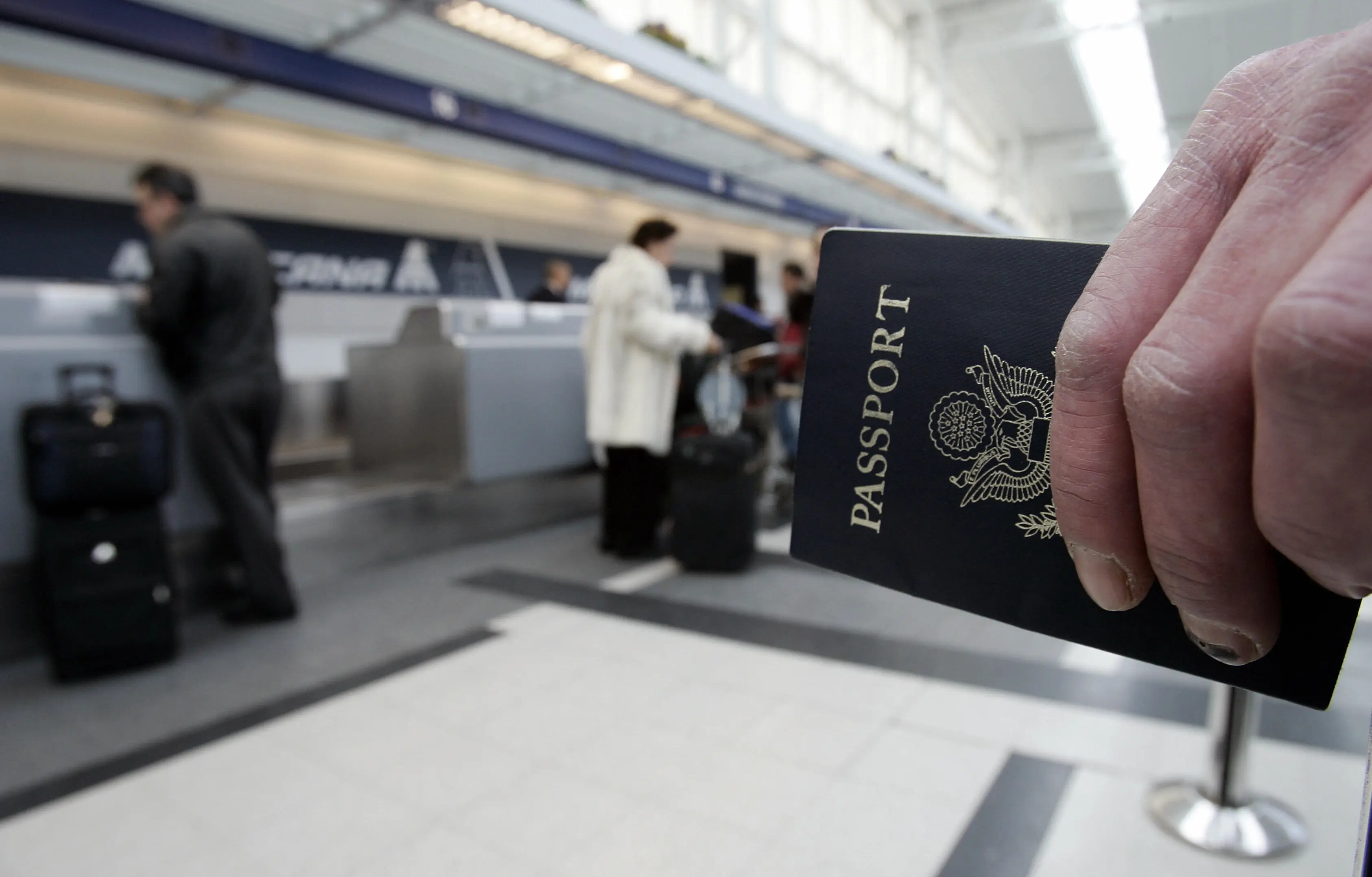 US passports have been ranked as the 10th best in the world (JEFF HAYNES/AFP via Getty Images)