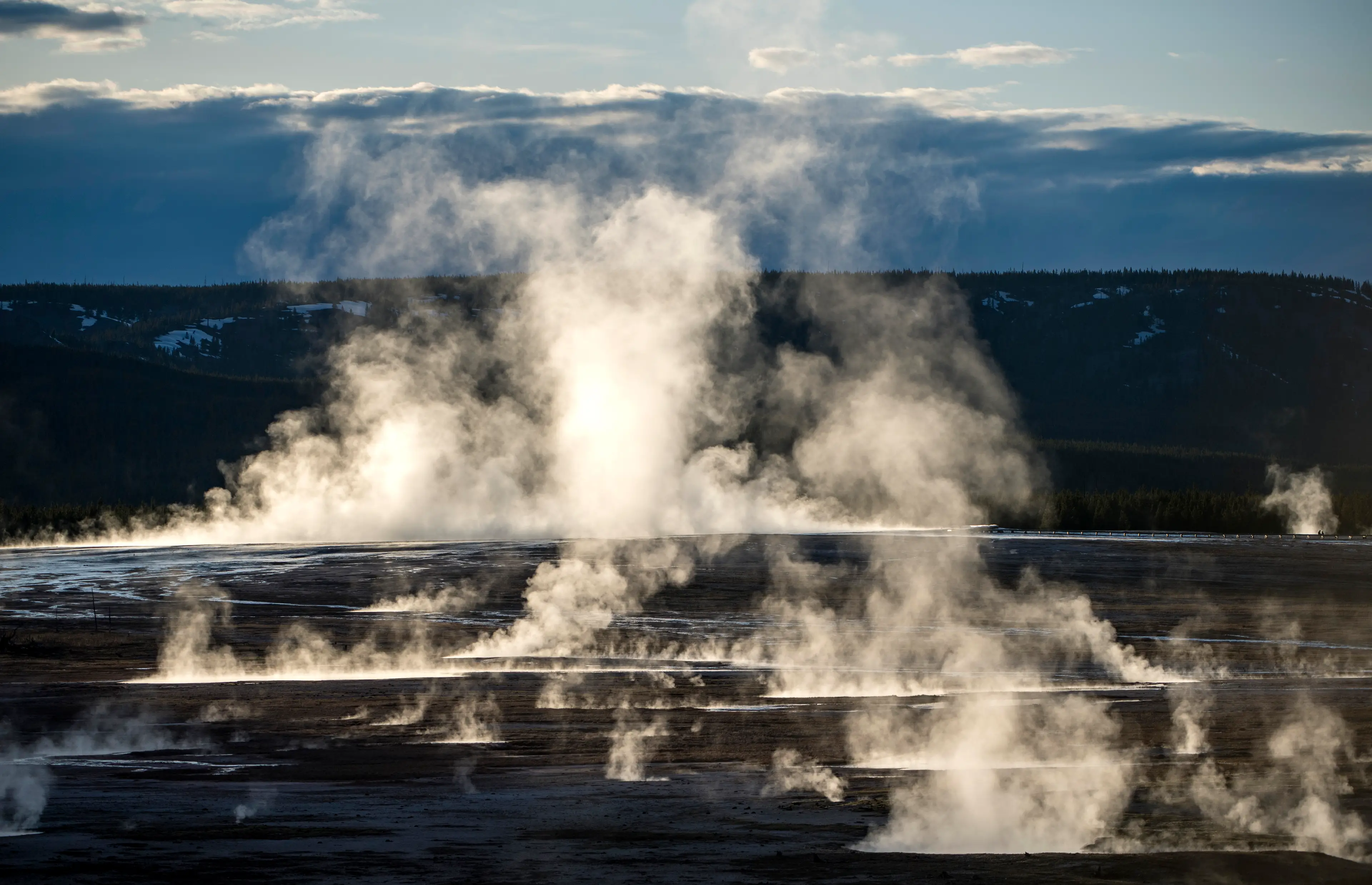 Colin Scott fell in one of Yellowstone National Park's hot springs. (Jonathan Newton/Getty Images) 