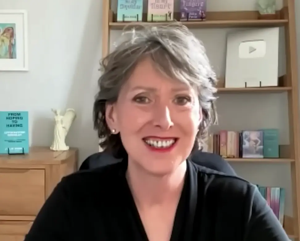 Poole has made a career out of spiritual connection. (YouTube/Life After Death NDE)