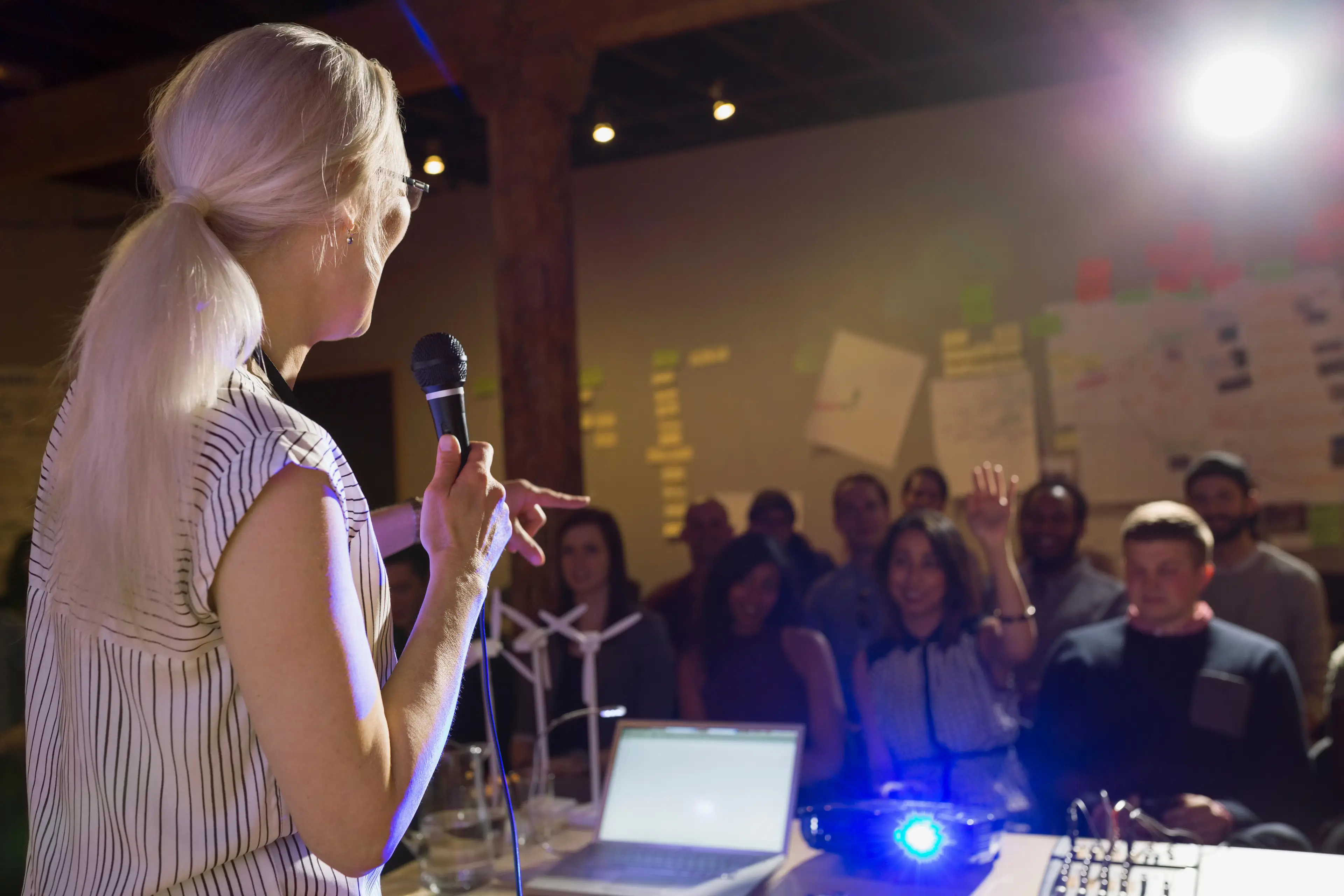 The hack could work in situations such as if you're giving a presentation.