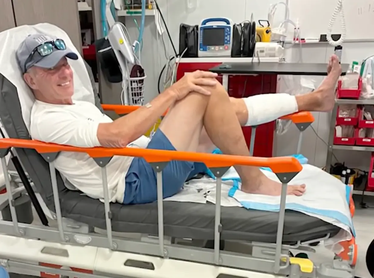 He made a swift recovery. (NBC Connecticut)