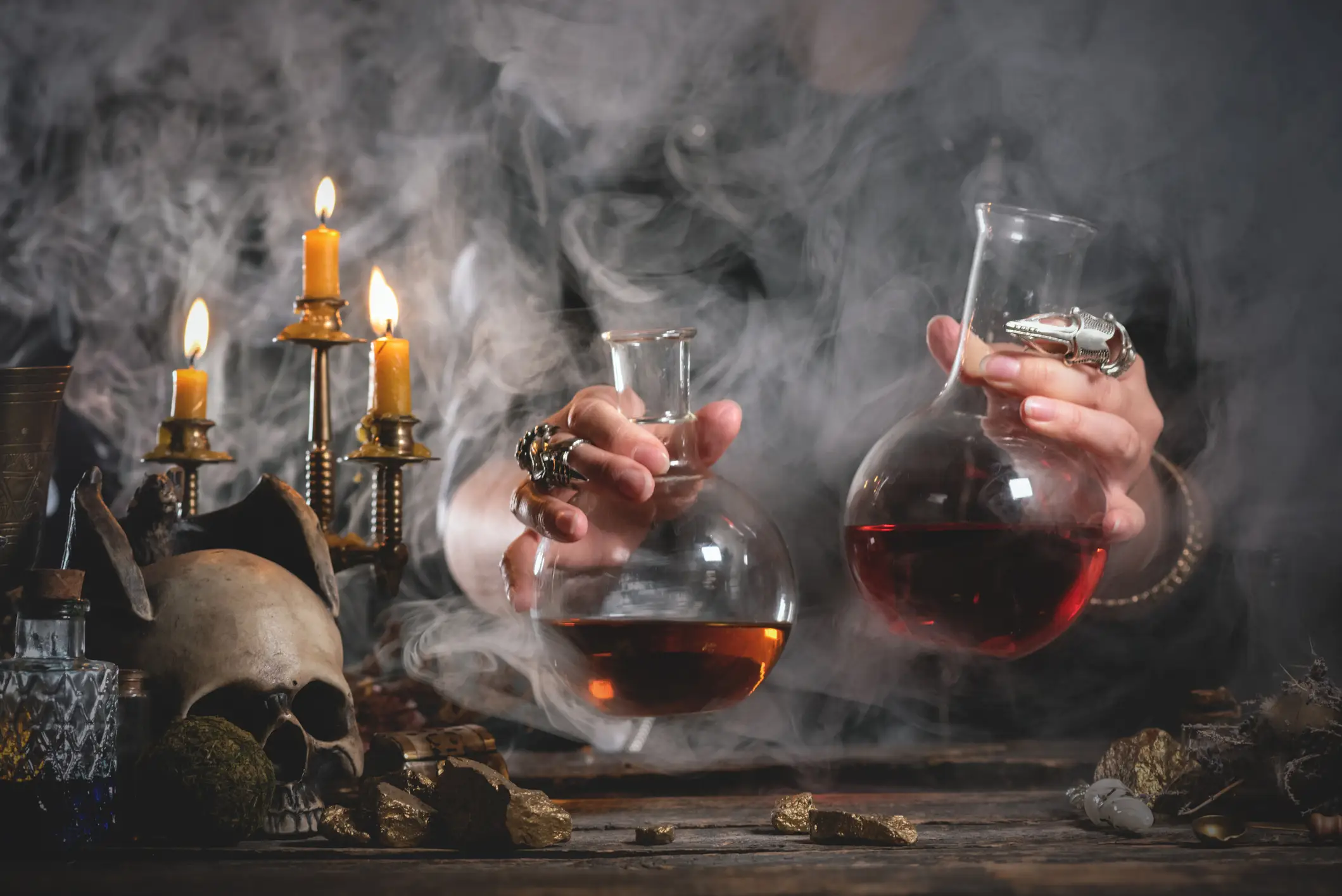 The witch said her magic is 'effective' though denied responsibility for Kirk's death (Getty Images)