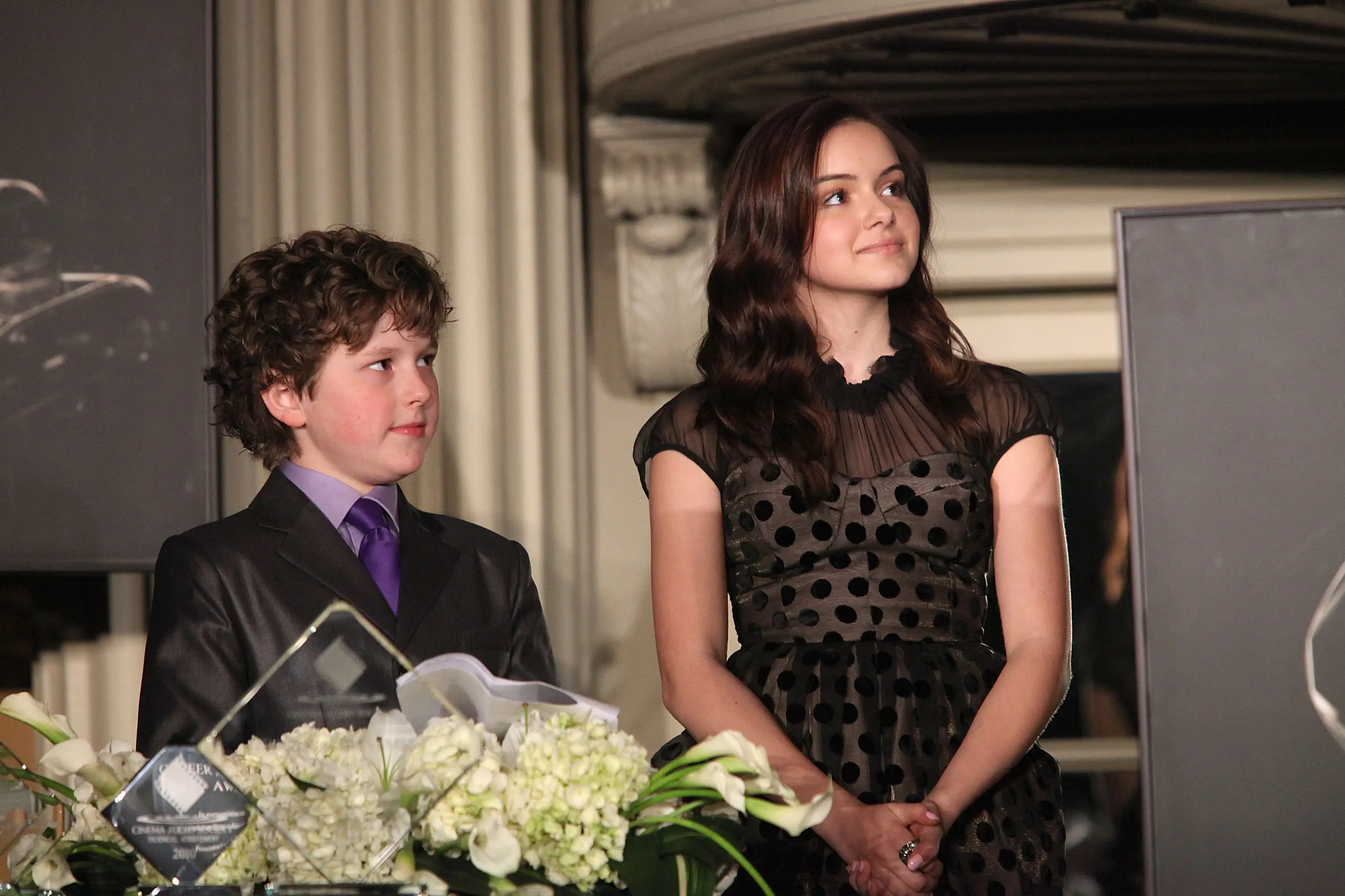 Ariel Winter and Nolan Gould, seen in 2011, played siblings Alex and Luke Dunphy (Jesse Grant/WireImage)