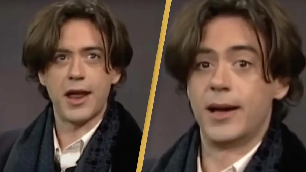 Resurfaced video of Robert Downey Jr. 'on cocaine' has people amazed he turned his life around