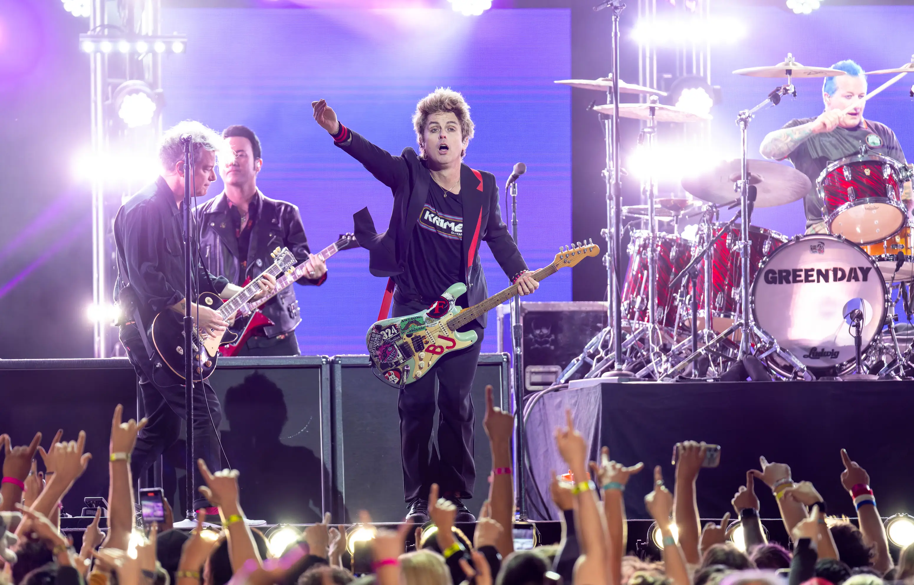 Billie Joe Armstrong had some strong words about Las Vegas (RB/Bauer-Griffin/GC Images)