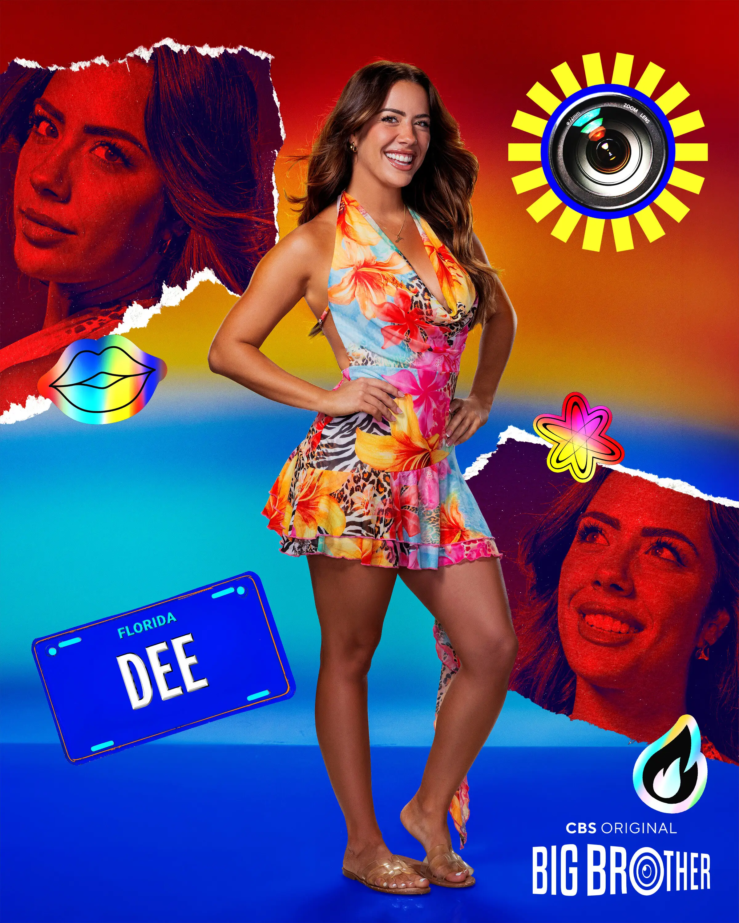 Survivor 45 winner Dee Valladares was announced to be competing on Friday. (Evan Mulling / CBS)