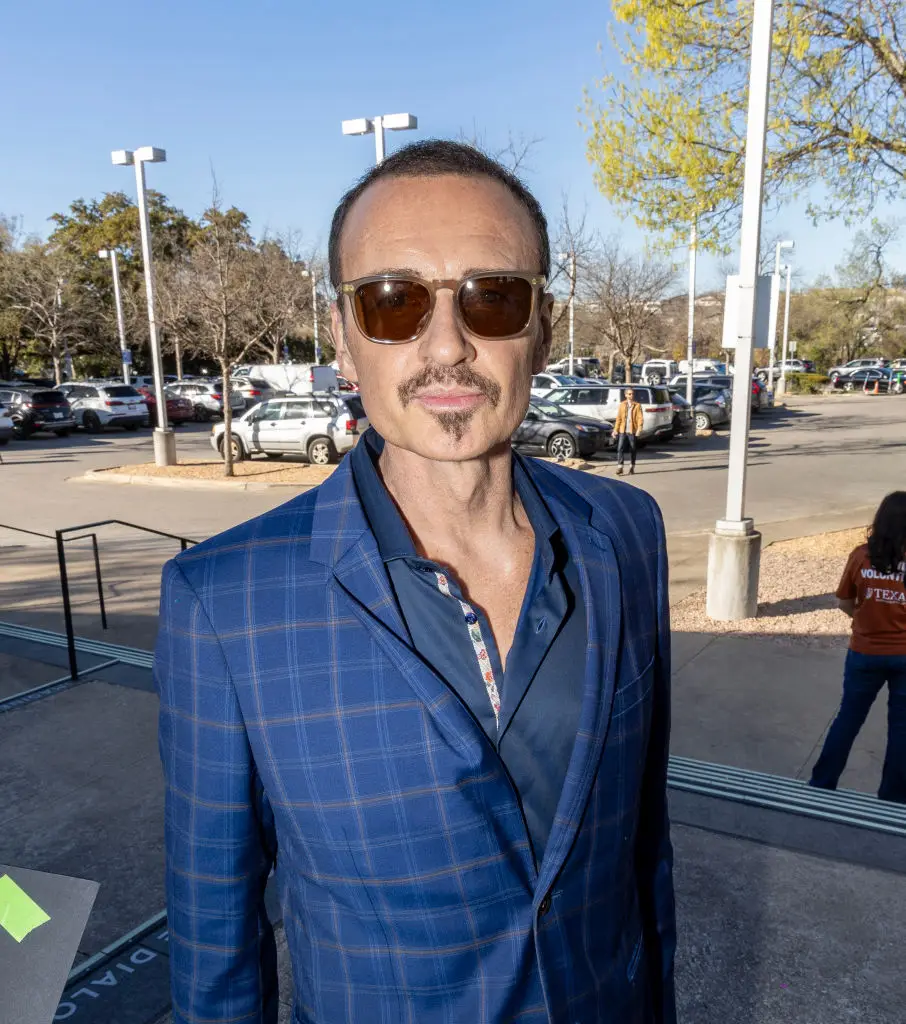 Julian at the screening of his film in March (Gary Miller/GC Images)