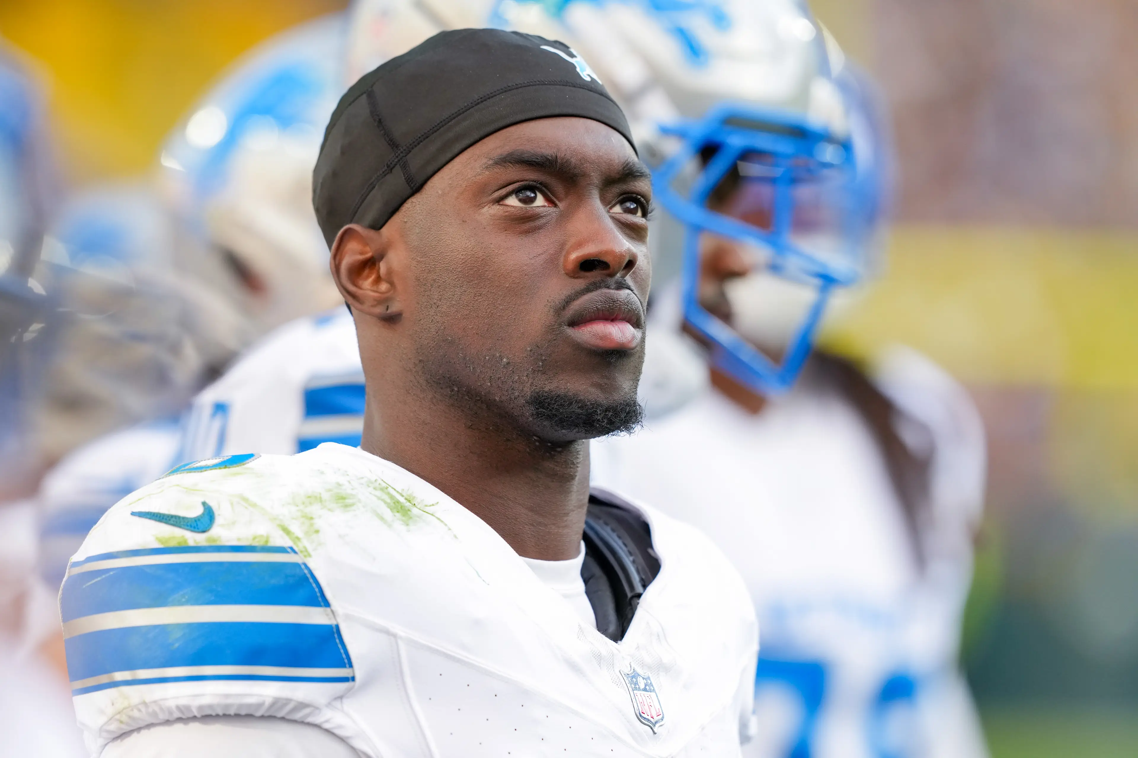 The Detroit Lions star has denied being involved (Todd Rosenberg/Getty Images)