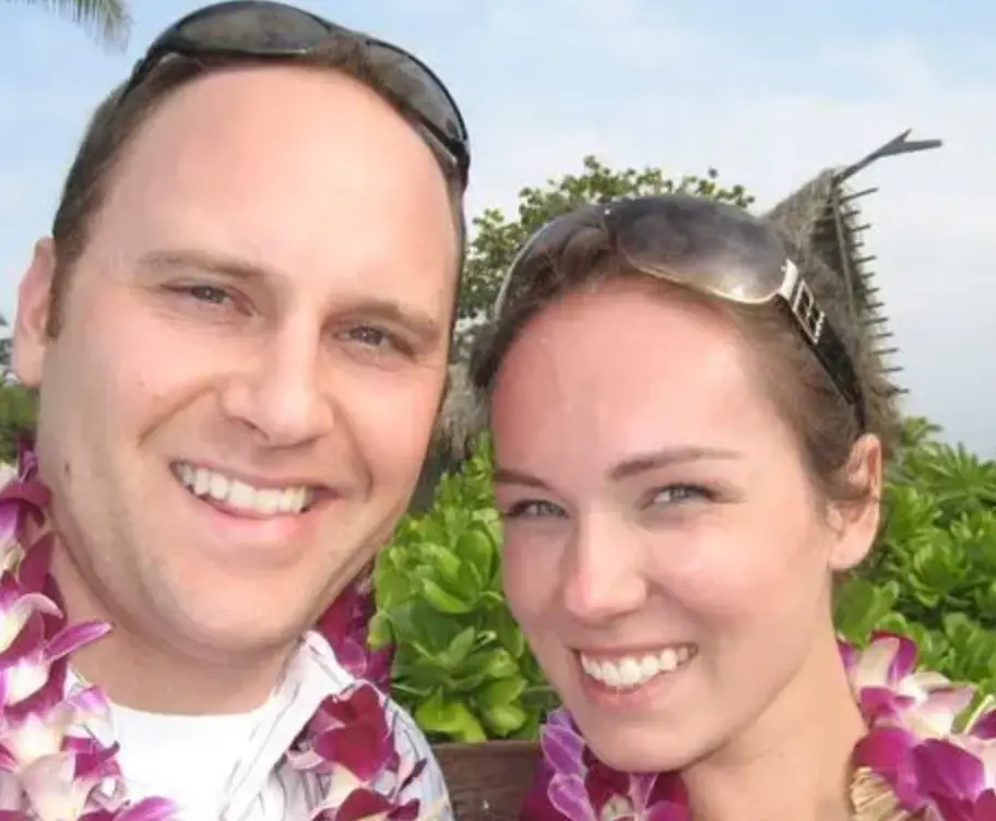 The two adults have been named as Mark and Sarah Humiston (Facebook/ Mark Humiston) 