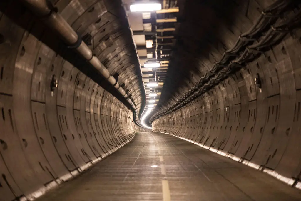 The Channel Tunnel took six years to make (SAMEER AL-DOUMY/AFP via Getty Images)