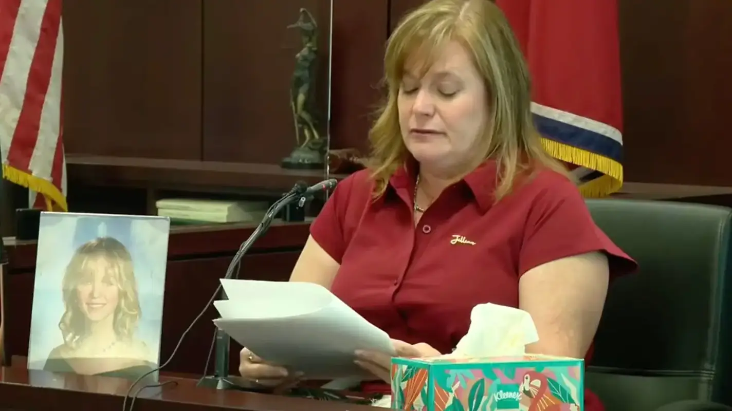 The victim's mother delivered a heartbreaking victim statement (WZTV)