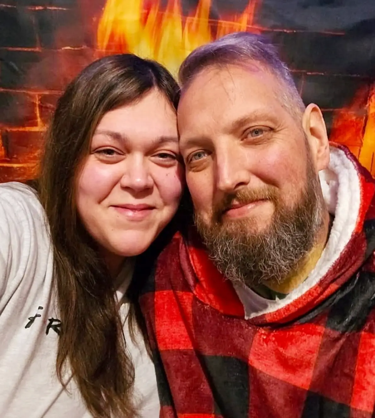 Kev's wife Kayleigh was the one to get him to go to the doctors (SWNS)