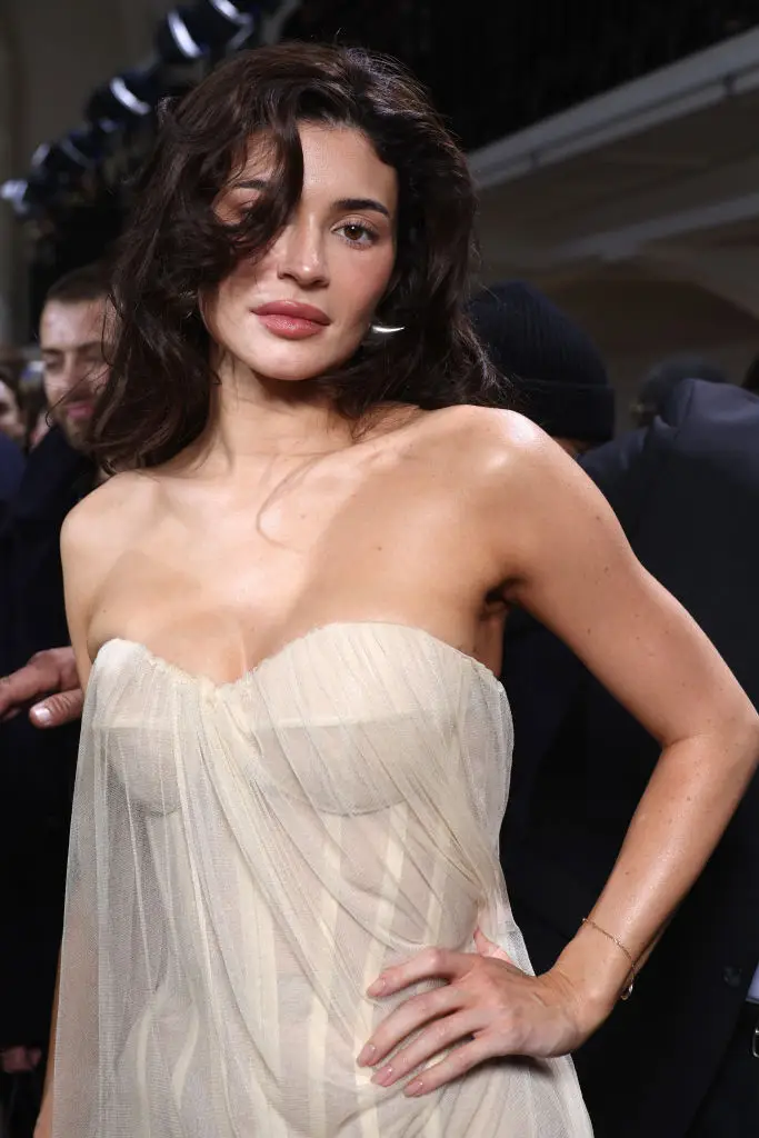 Kylie referenced the reaction to her appearance at Paris Fashion Week (Pascal Le Segretain/Getty Images)