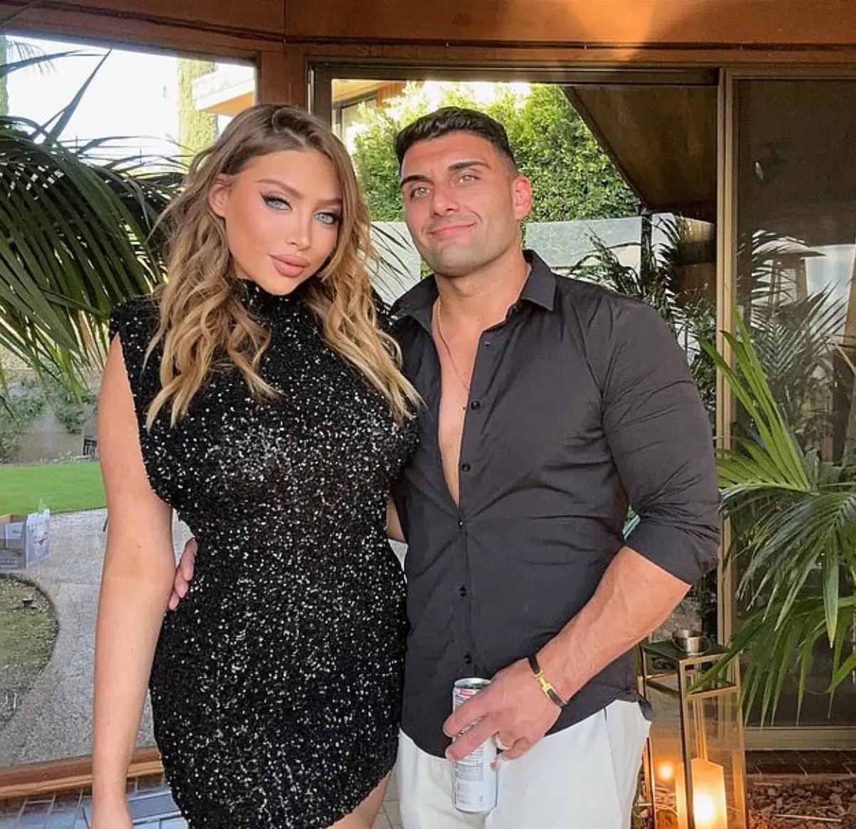 Ava Louise and her boyfriend Vinny. (Instagram/Ava Louise)