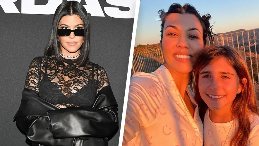 Sipa US/Alamy Live News. kourtney.kardashian.barker/Instagram.