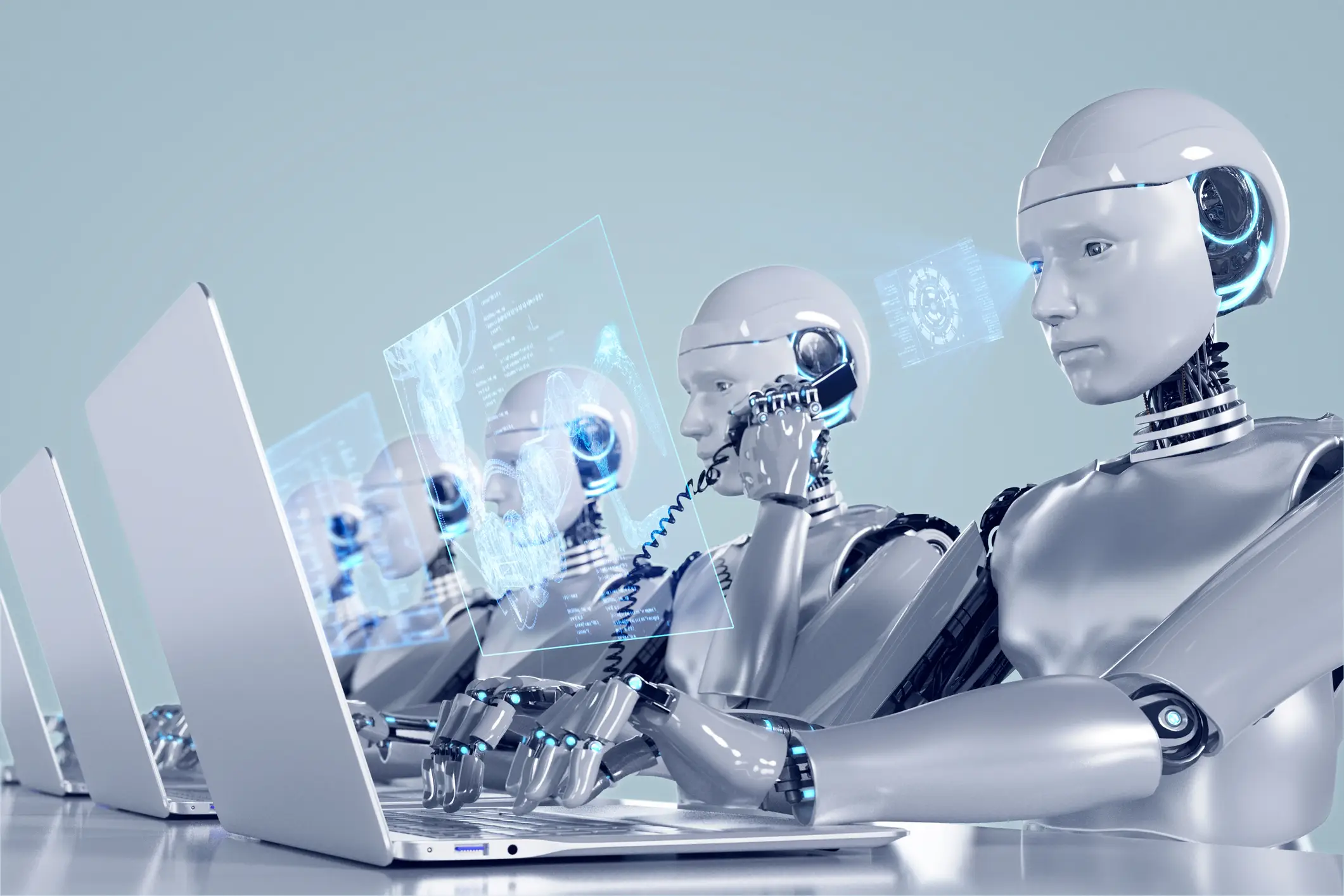 Artificial intelligence is already used in many workplaces (Getty Stock Photo)