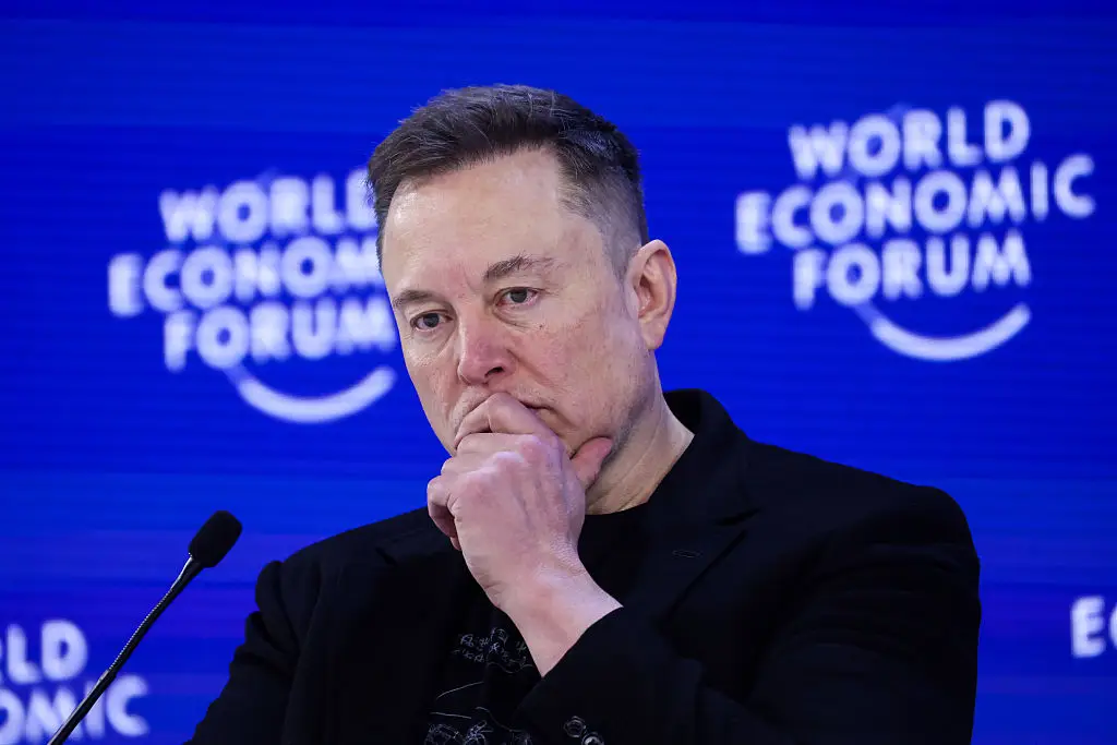 It's been worked out that Elon Musk has so far given away less than 1 percent of his wealth (Krisztian Bocsi/Bloomberg via Getty Images)