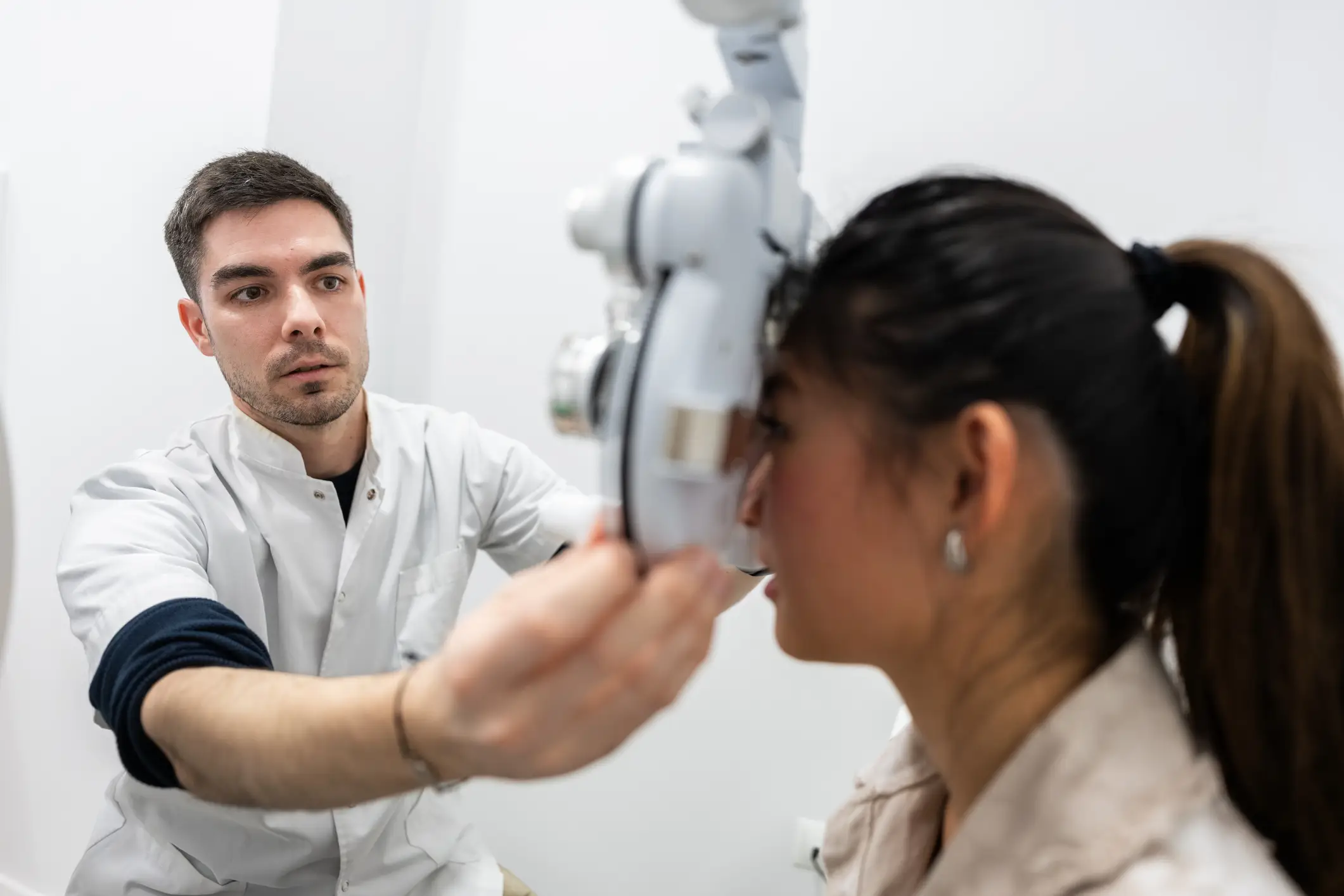 Patients will be able to have simple eye test to detect early dementia signs (Getty Stock Photo)