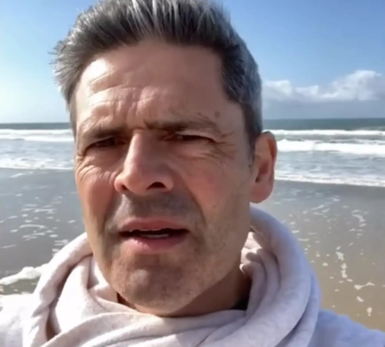 Riddington has shared what he witnessed in the 'white void'.