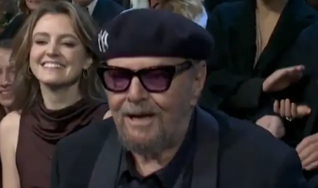 Jack Nicholson made a rare public appearance on SNL50 (NBC)