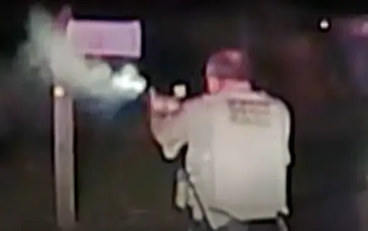 The cop attempted to keep the footage buried (NBC News)