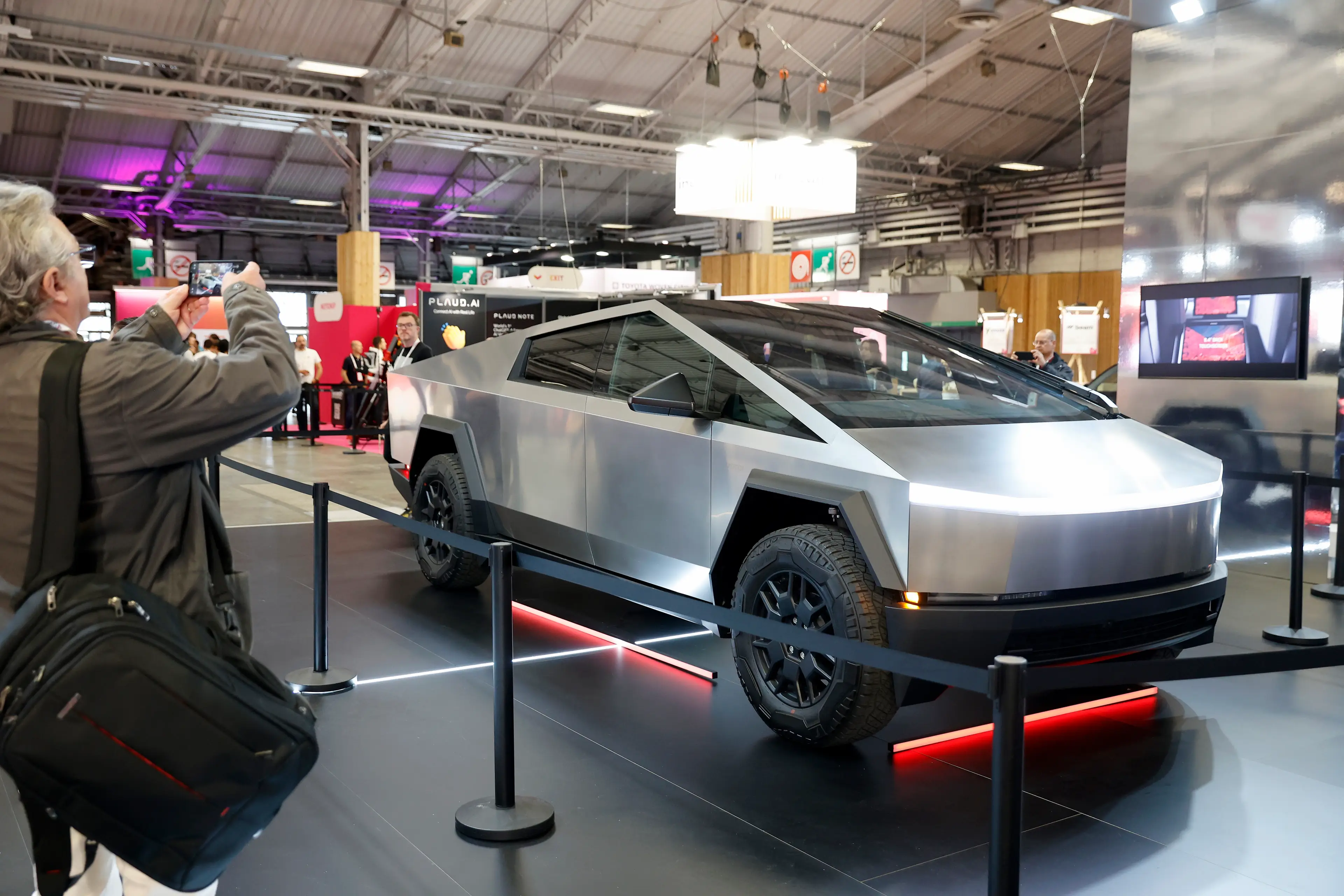 Around 11,000 Cybertruck owners are thought to affected by the recall. (Chesnot/Getty Images)