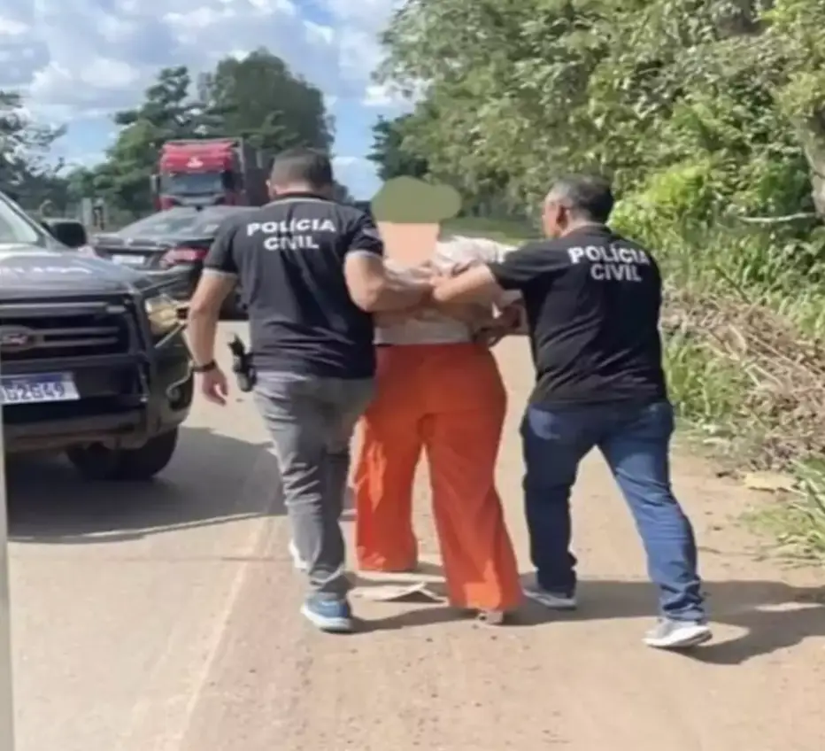 Barbosa was detained last week (Instagram/Polícia Civil do Maranhão)