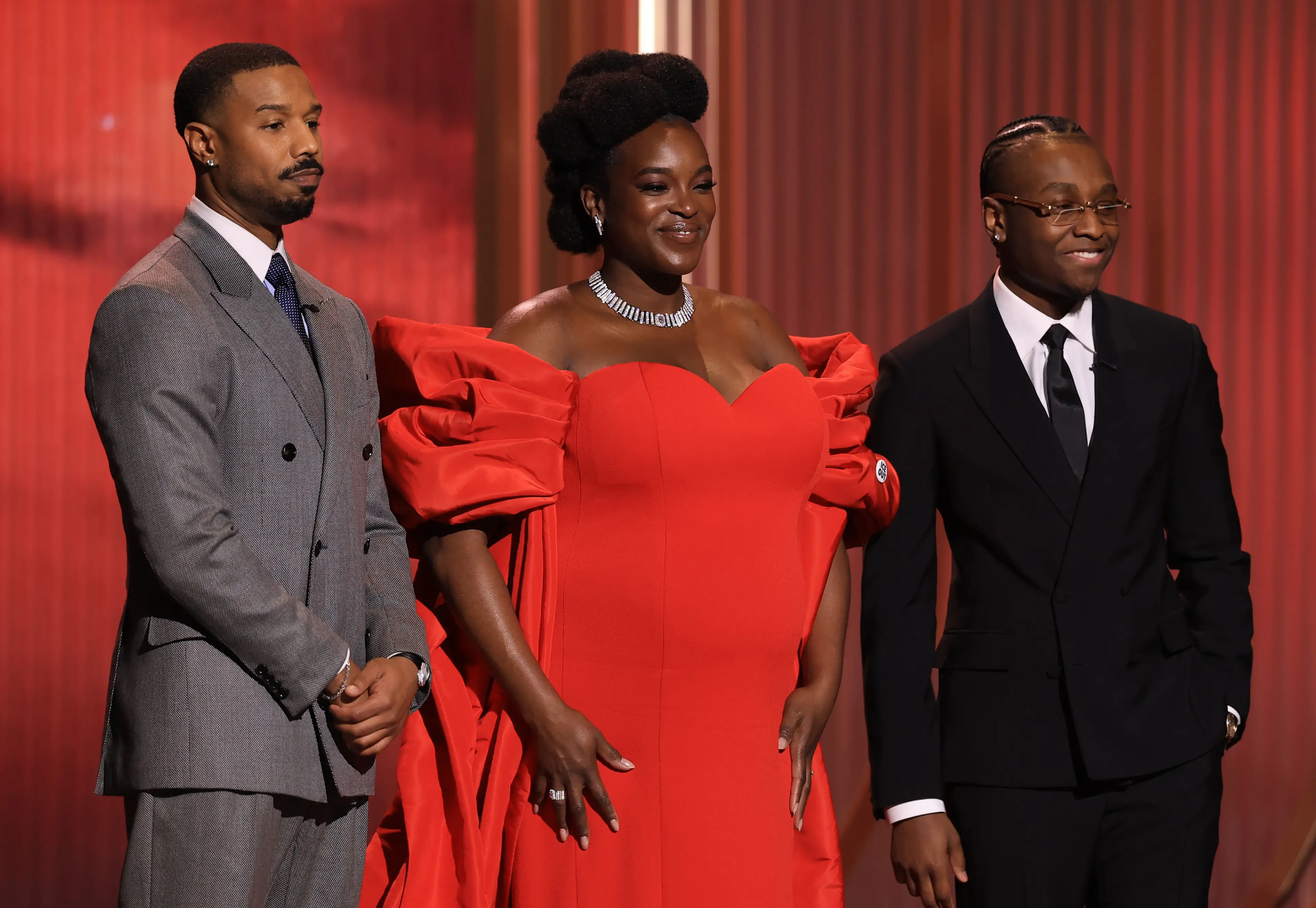 Wunmi Mosaku also had a slur thrown at her at the BAFTAs (Matt Winkelmeyer/Getty Images)