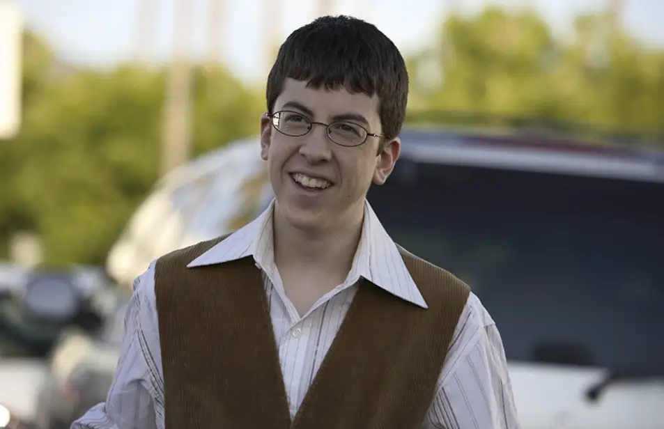 Christopher Mintz-Plasse as Fogell in 2007's Superbad.