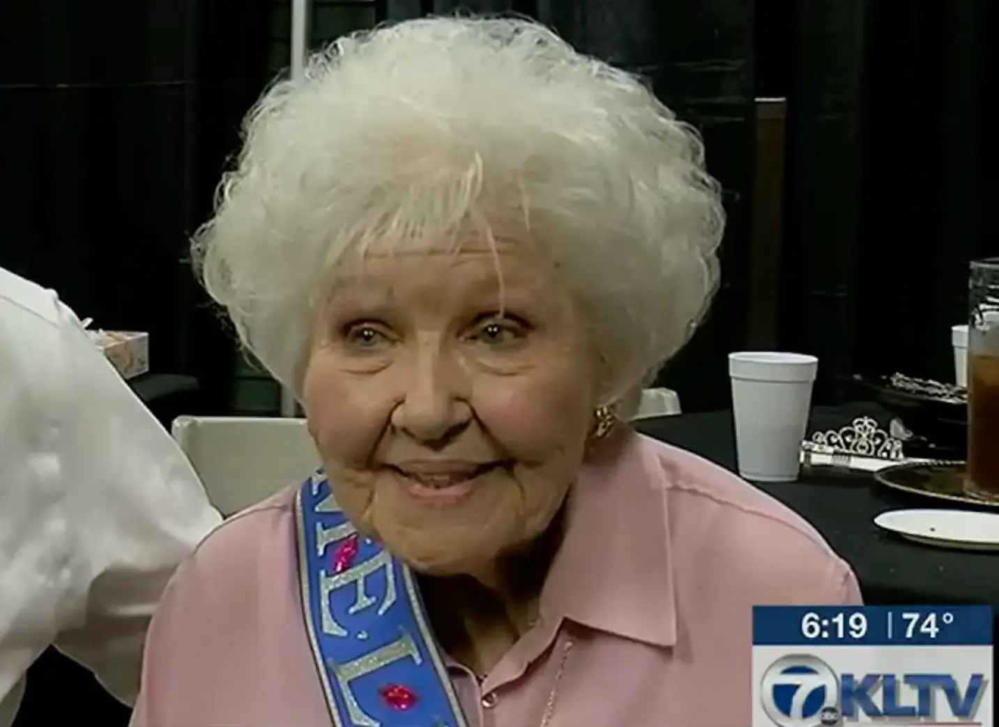 Melba Mebane has worked for Dillard's for 74 years.