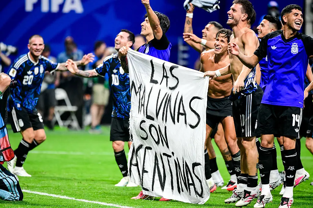 FIFA are under pressure to act after last night's celebration (Photo by MB Media/Getty Images)