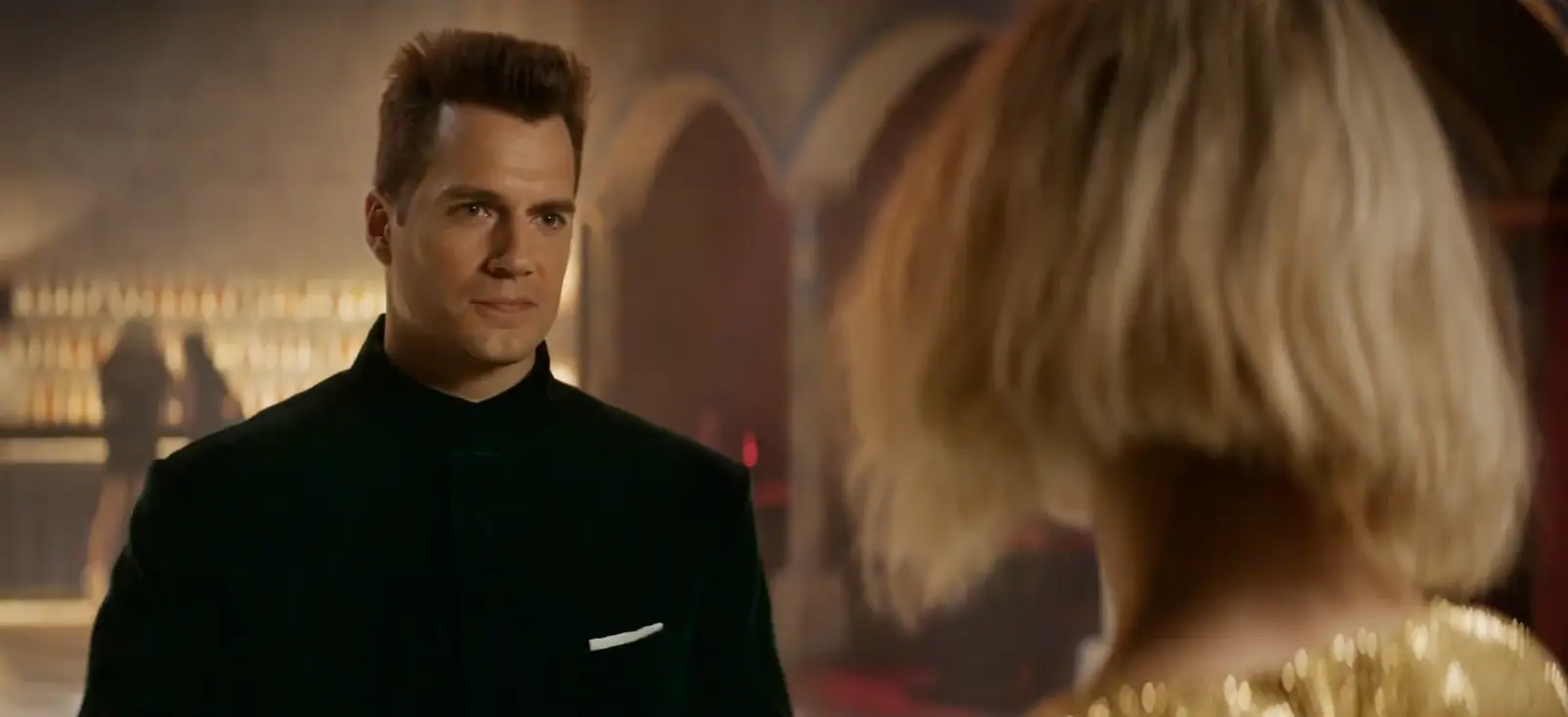 The new film follows super-spy Argylle (Henry Cavill), who is drawn into a treasure hunt that takes him around the world.