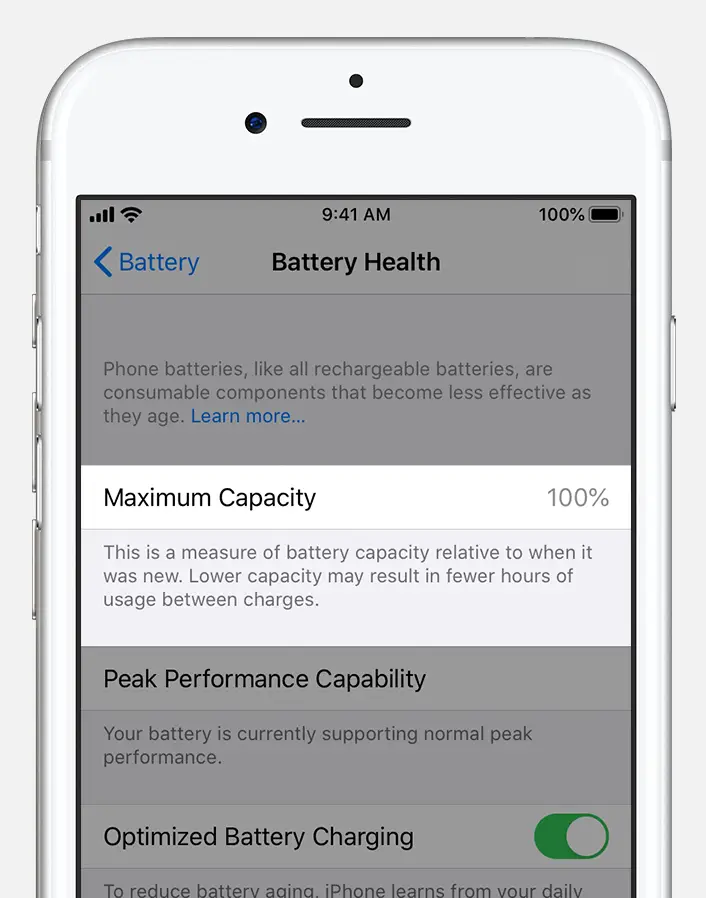What does your battery health look like?