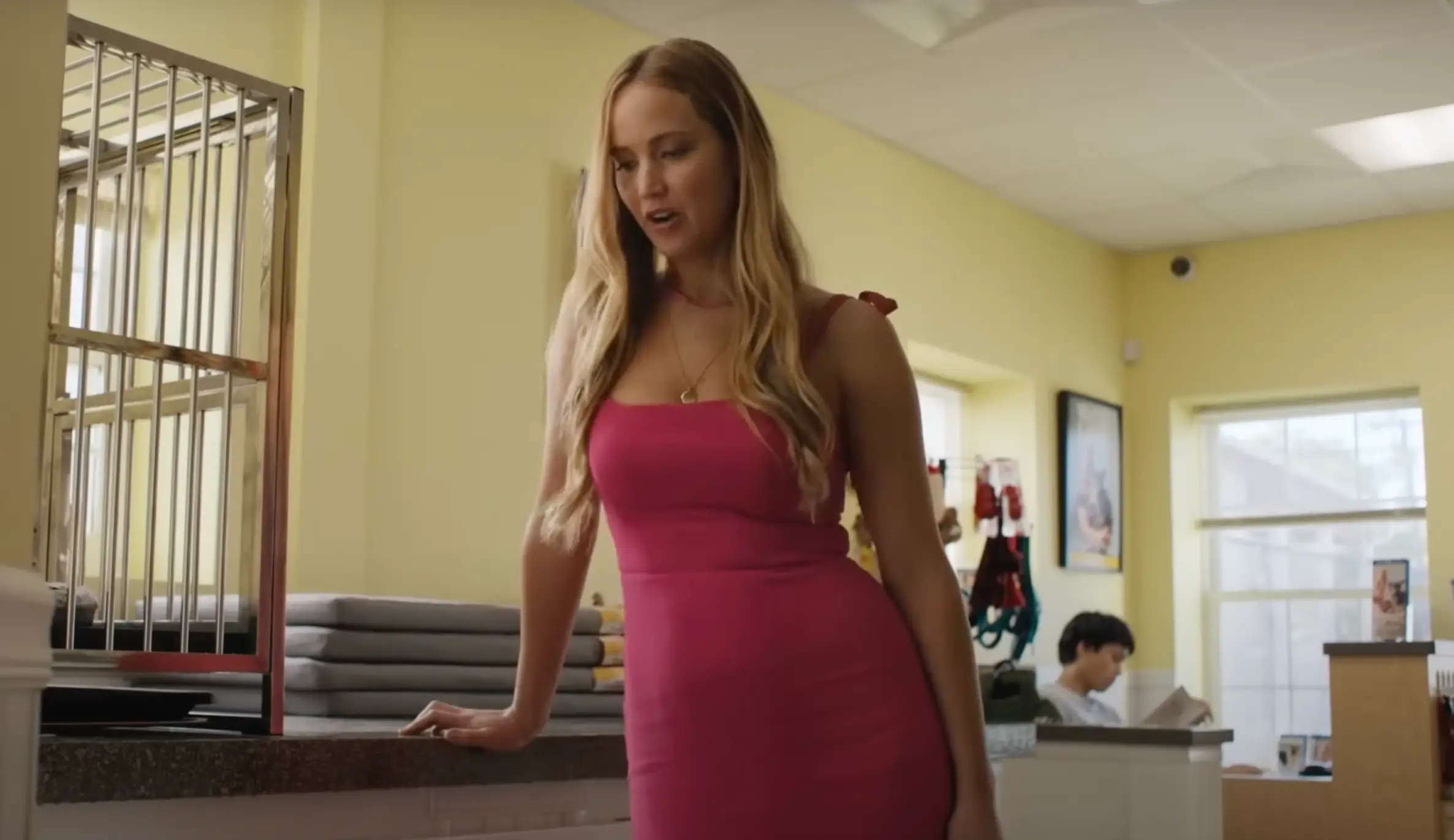 Jennifer Lawrence stars alongside Andrew Barth Feldman in No Hard Feelings (Sony Pictures Entertainment)