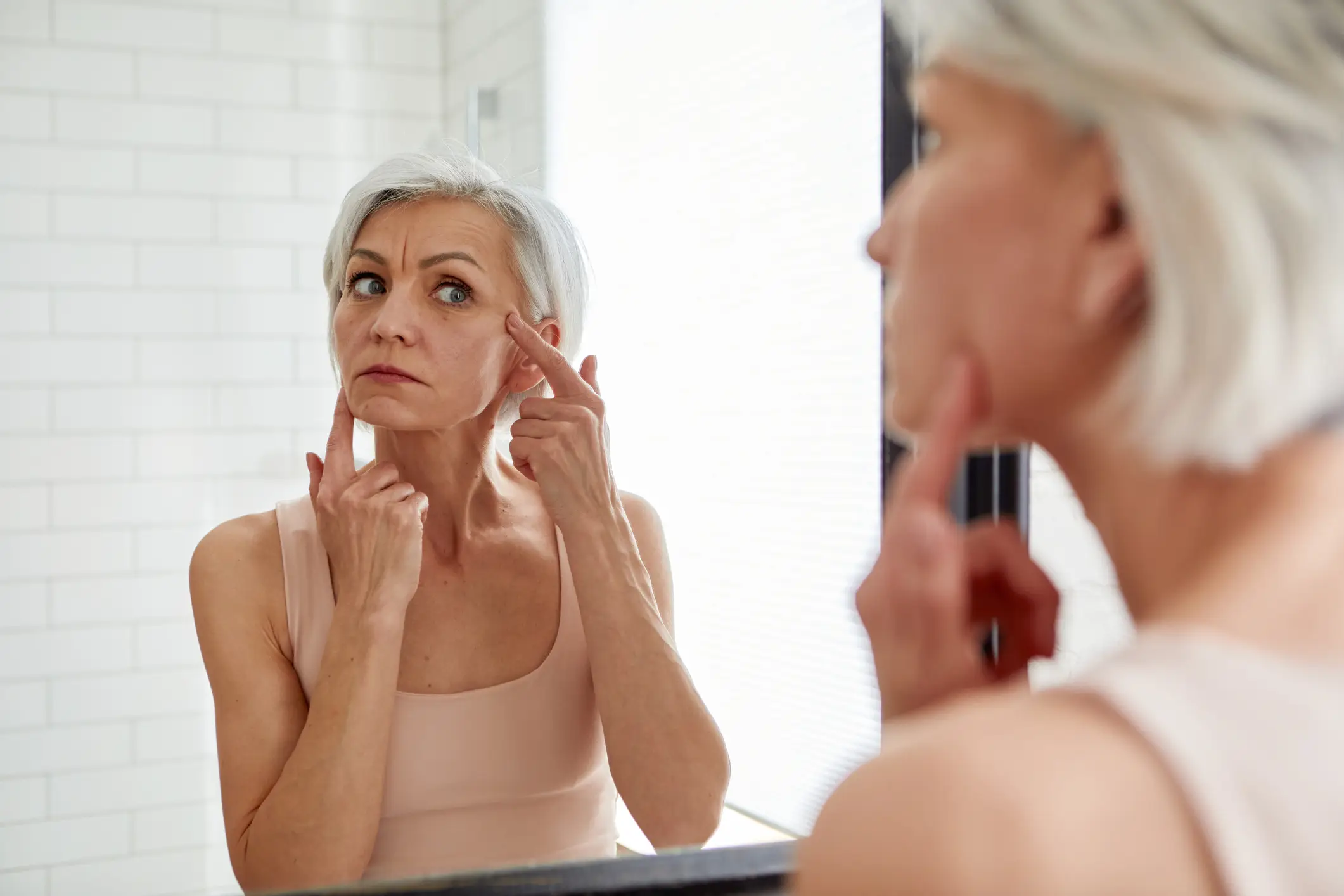 Our skin thins and loses elasticity as we age (Ekaterina Demidova/Getty Images)