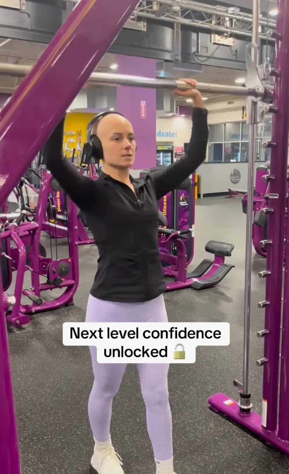 Despite her diagnosis Gianna has been visiting the gym (Instagram/gianna.cericola)