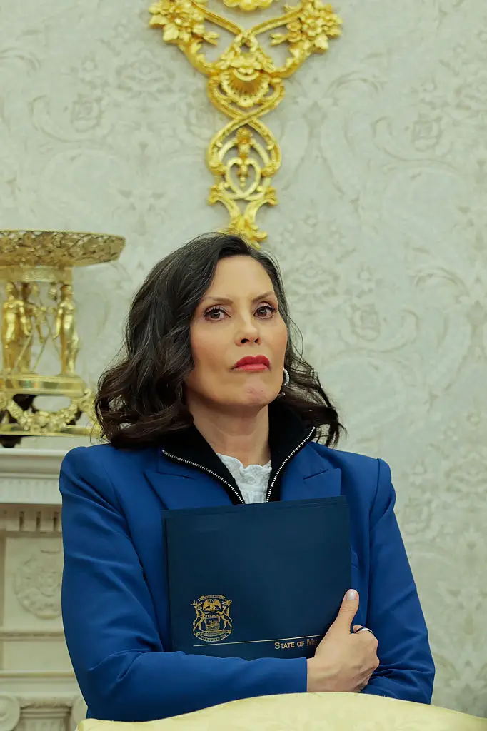 The governor apparently didn't want to be there (Anna Moneymaker/Getty Images)