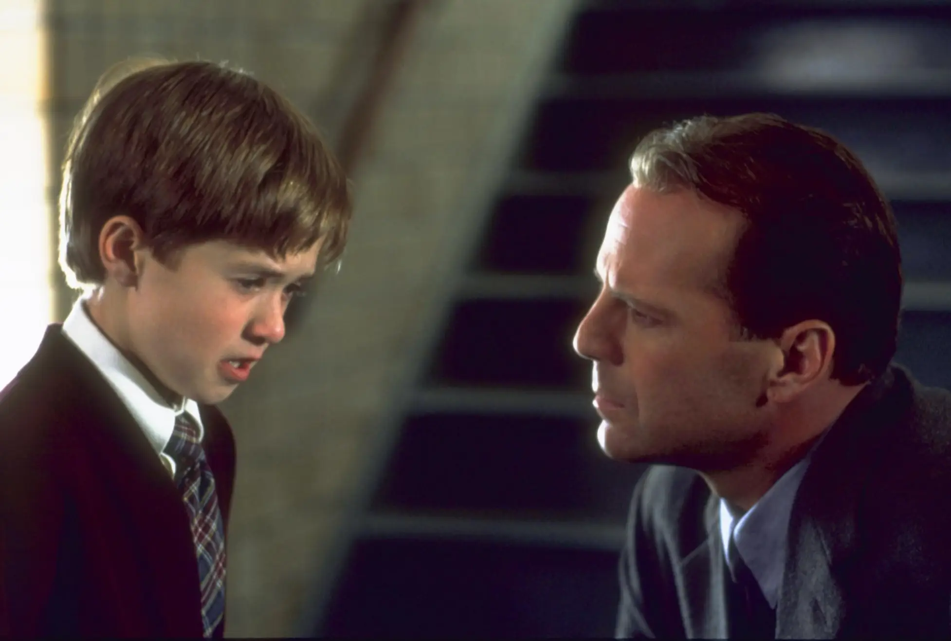 Osment and Willis starred together in The Sixth Sense (Spyglass Entertainment)