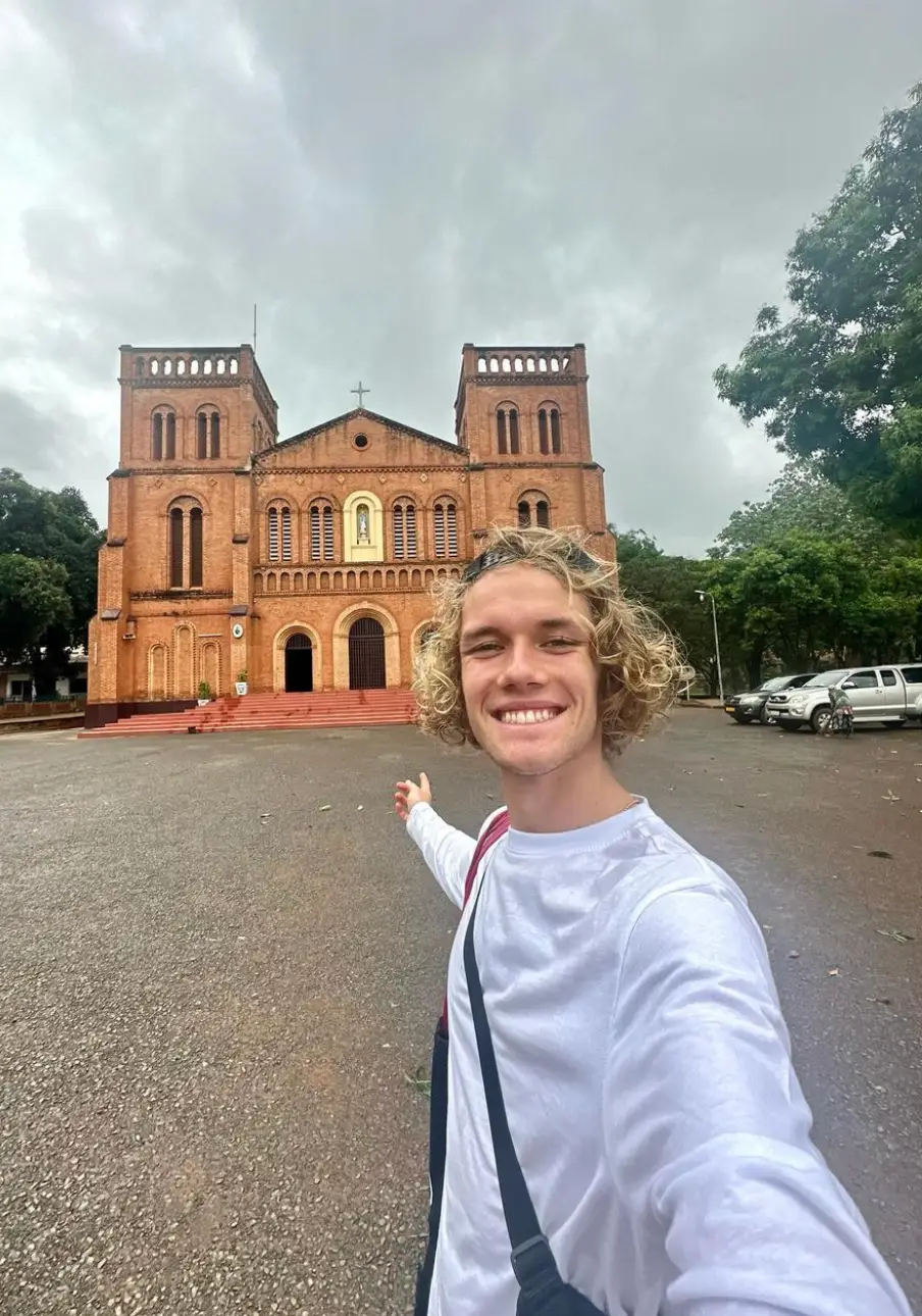 Luca Pferdmenges has visited 190 countries (Instagram/@thegermantravelguy)