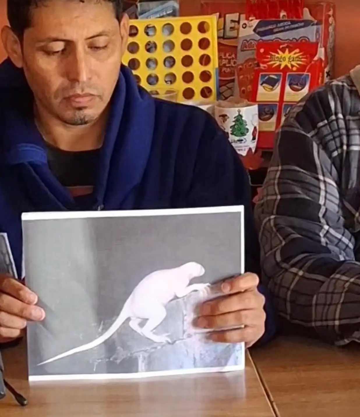 The creature being spotted near the US-Mexico border has sparked confusion (Jaime Maussan/netnoticias.mx)
