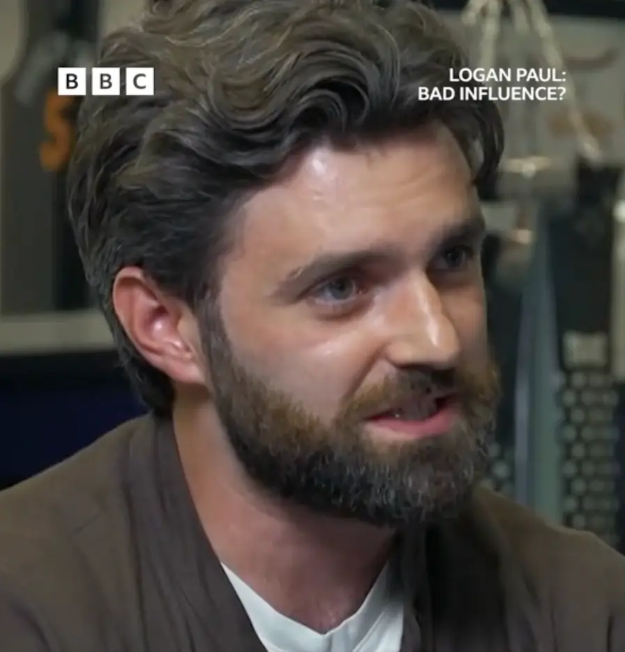 Shea appeared to be confused by the entire ordeal. (TikTok/ BBC Three)