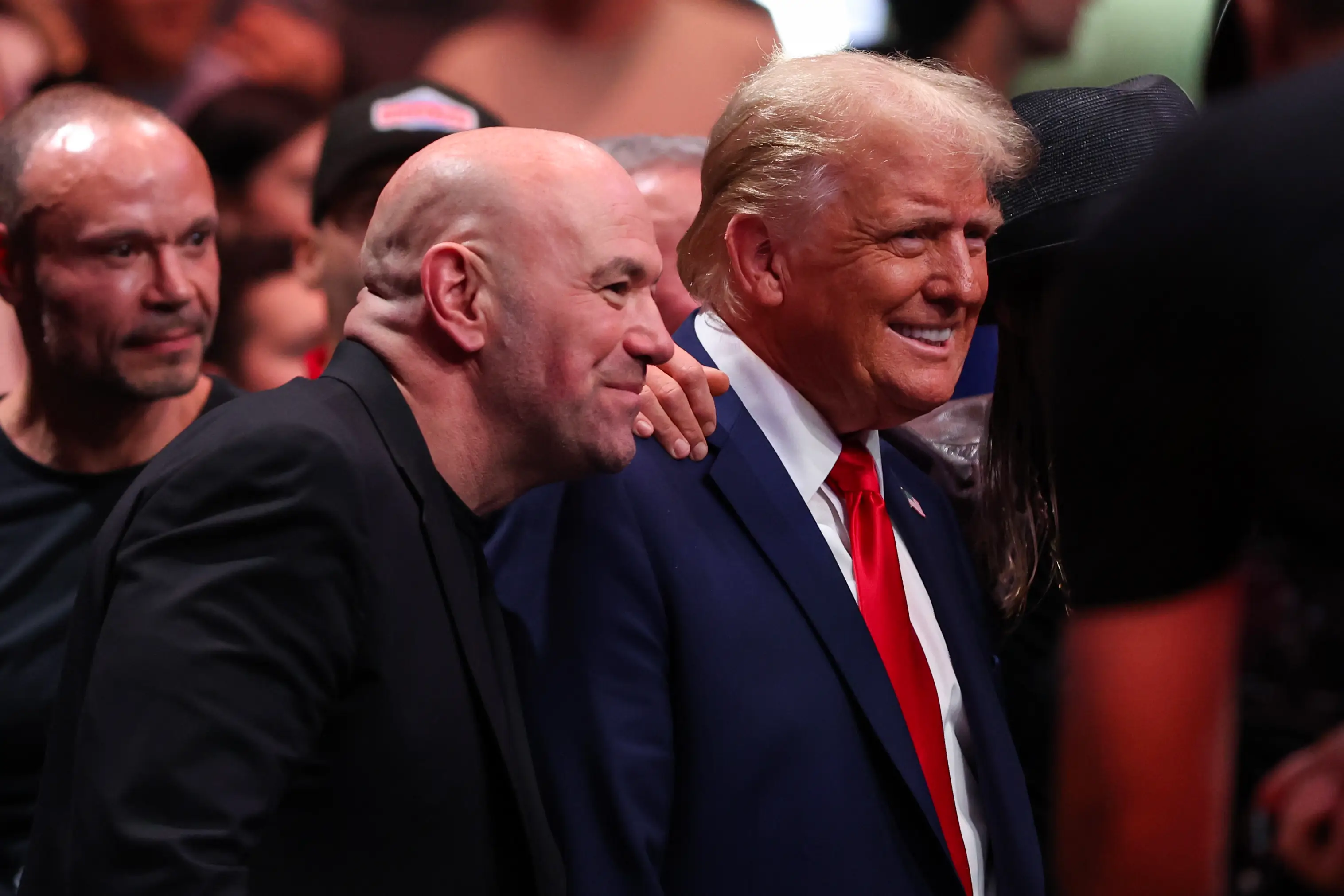 Joe Rogan threw the weight of his podcast empire behind Trump's 2024 bid for re-election (Sarah Stier/Getty Images)