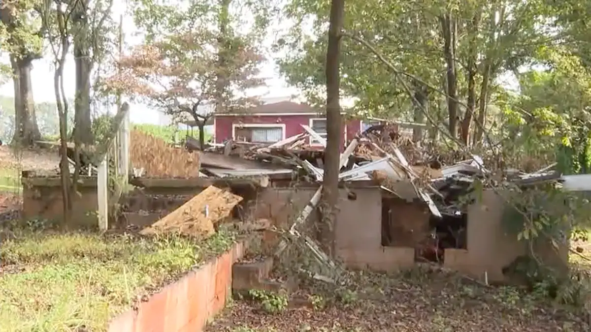 Susan Hodgson came back from vacation to this.