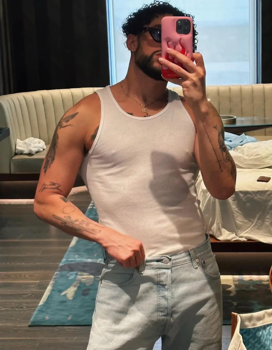 Bad Bunny's performance caught the attention of Harry Styles fans.