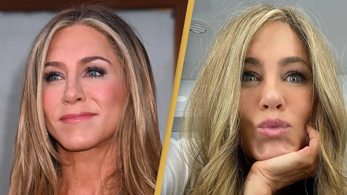 AFF / Alamy Stock Photo Insta / @jenniferaniston