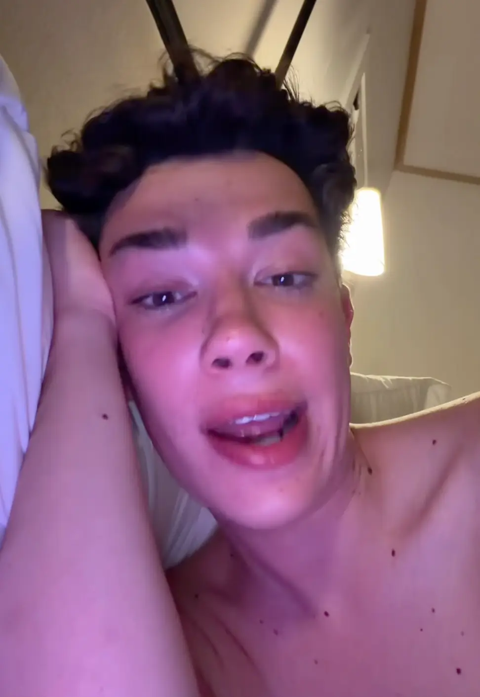 James also shared a public apology to Amber - which wasn't well received (James Charles TikTok)