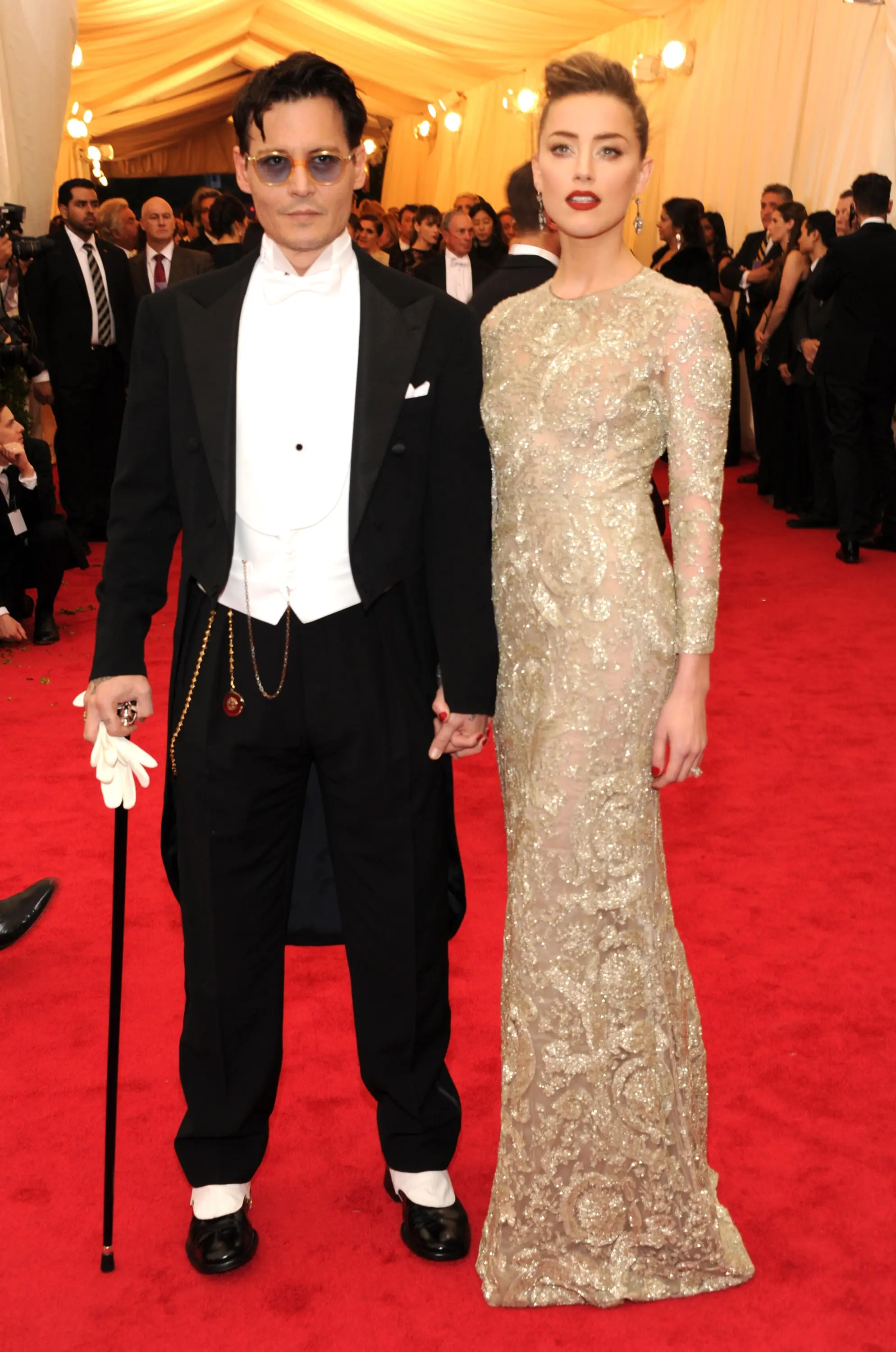 Johnny Depp and Amber Heard dated for four years (Kevin Mazur/WireImage)