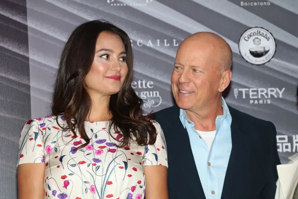 Emma Heming Willis revealed that Bruce Willis was now living in a seperate house with a care team as his dementia progresses (VCG/VCG via Getty Images)